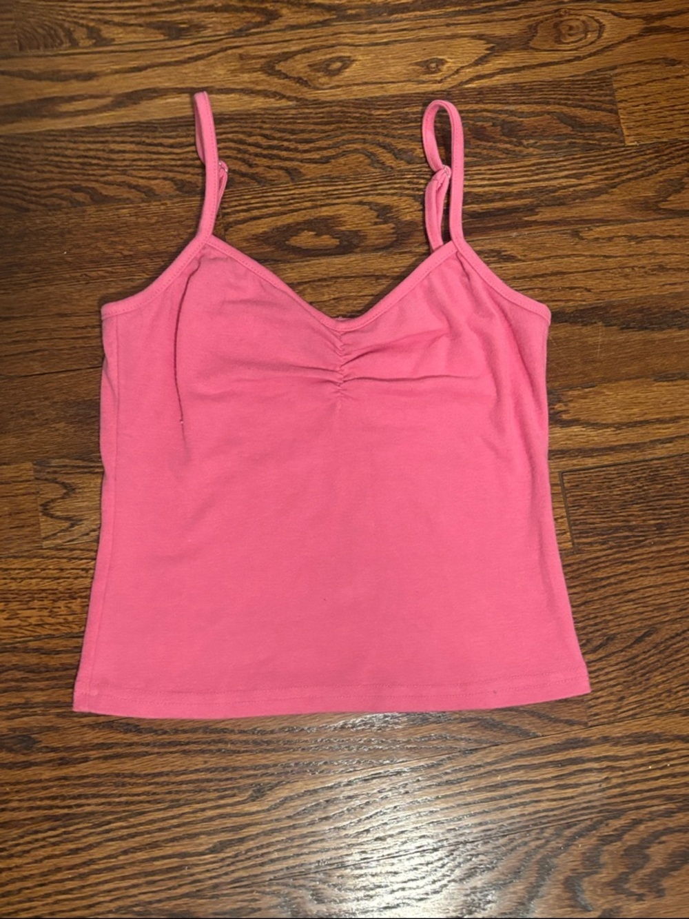 Edikted Women’s Pink Spaghetti Strap Tank Top Size Small